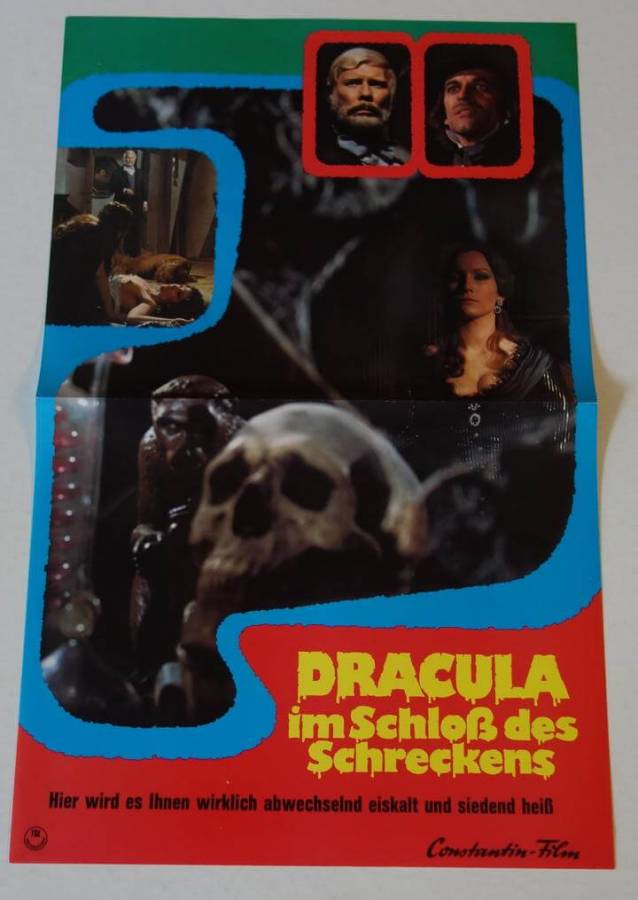 Web of the Spider original release small german movie poster